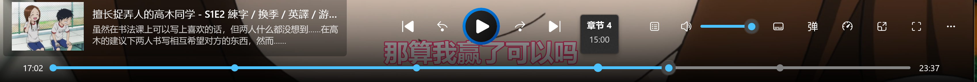 章节标记